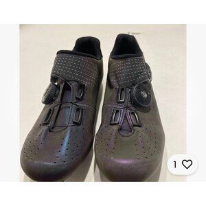 Speed Iridescent Cycling Shoes Sz 38 (7.5)Women's Road Bike Cleats Purple Blue